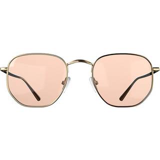 Corlin Eyewear Lucca Sunglasses Gold Cinnamon