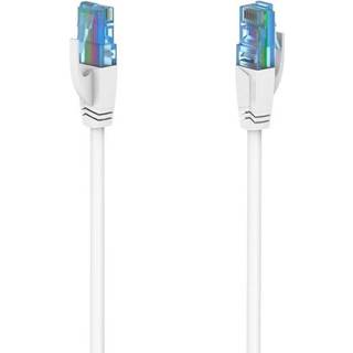 HAMA Kabel Netværk CAT6a U/UTP 10.0m Hvid
