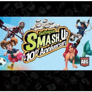 Smash Up 10th Anniversary - Brætspil