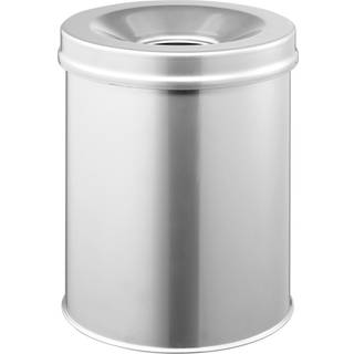 Durable papirkurv brandsikker safe 15 liter sølv