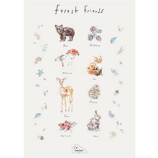 Cam Cam Forest Friends Plakat