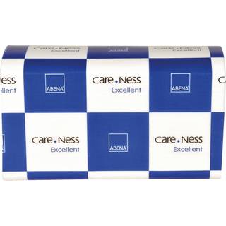 Care-Ness Excellent Håndklædeark Z-Fold 2-lags hvid
