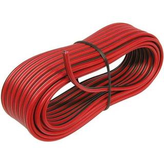 Kabel 2x0,75 kv. 5 meter rød