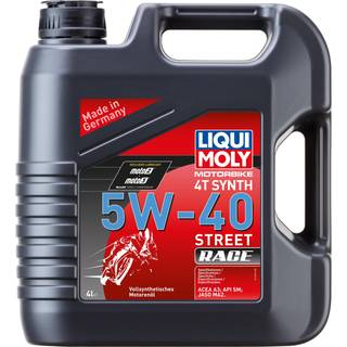 LIQUI MOLY Motorolie 4-takts 5W-40 FULDSYNTETISK, 4 LITER