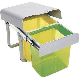 Juvel Kildesortering Ekko 2    365x360x470mm  Rul-let/bio Affaldsposer 30 L.