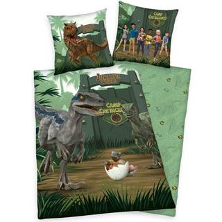 Jurassic World Camp Cretaceous Sengetøj - 100 Procent Bomuld