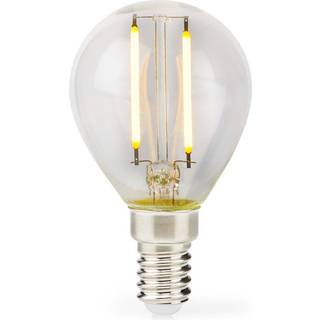 Nedis LED-lampe G45, E14, 2W