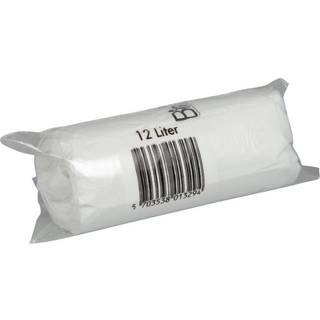 10 x Affaldspose 12L 40x57cm hvid 20stk