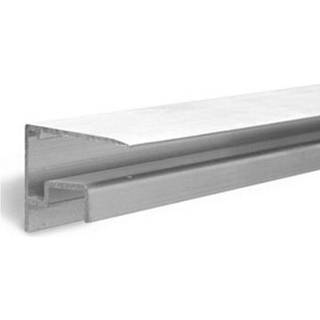 Plastmo TwinLite endeprofil 2460 alu mod tagrende t/32mm til 32mm plade