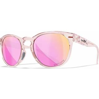 Wiley X Covert CAPTIVATE™ Polarized AC6CVT10 56 Solbriller Mænd Lyserød - Transparent Blush Pink - 56mm