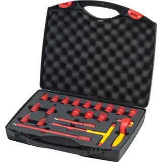 Wiha 3/8'' topnøglesæt 1000v