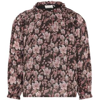 EnFant Blomstret Bluse Demitasse 98 cm  Brun  98 cm  kvinde