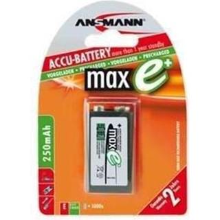 ANSMANN Batteri pro 9V 300 MAH genopladelig