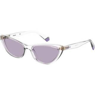 Polaroid PLD 6142/S Polarized 900/KL 57 Solbriller Kvinder Krystalklar - Clear - 57mm