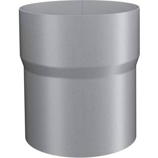 Lindab rørsamlemuffe Ø75 stålmetallic SRORM SRORM75045