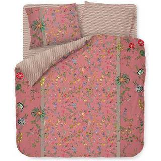 Blomstret sengetøj - 140x220 cm - Petites fleur pink - Sengelinned med dobbeltsidet design - 100% bomuld - Pip Studio