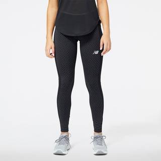 New Balance Reflective Accelerate Tight Women - Black, Size XS - black