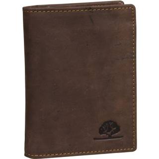 Ausweisetui Leder braun mit 11 Kartenfächern VINTAGE | Greenburry