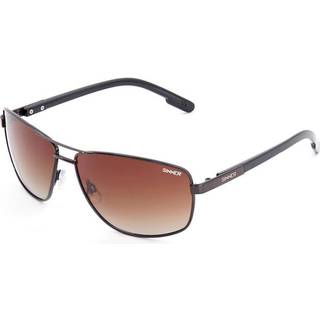 Sinner Brandon X SISU-847-40-P30 62 Solbriller Mænd Black - Black - 62mm