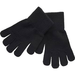 Melton - Strik fingrehandsker 2 pak - Navy/Grey - 6-10 år