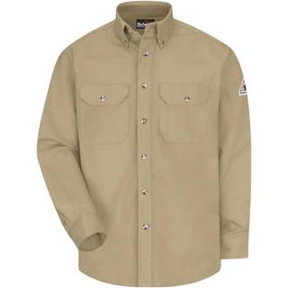 Bulwark Work Shirt - Excel Fr Comfortouch - Khaki S