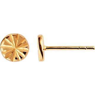 Petit etoile earring golden, sol ørestik i forgyldt