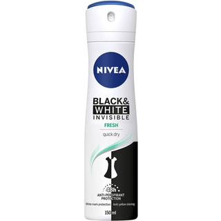 Nivea Black & White Invisible Fresh Deospray - 150 ml.