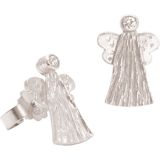 Heiring Angel Oxideret Sølv Ørestikker
