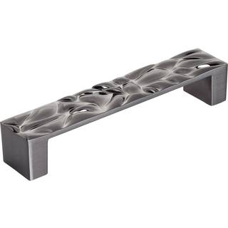 Amerock | Kabinettræk | Sort krom | 5-1/16 tommer (128 mm) Center til centrum | Calathea | 1 pakke | Skuffet træk | Skuffehåndtag | Skabshardware