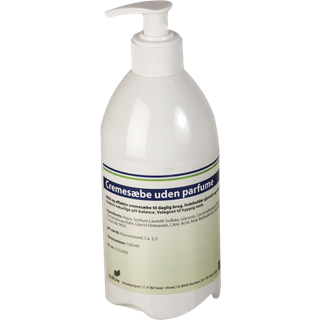 Cremesæbe Pristine Uden Parfume/parabener Inkl. Pumpe 12x500 Ml