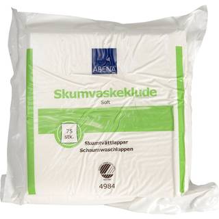 Abena skumvaskeklude soft - 75 stk.