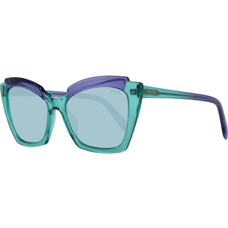 Emilio Pucci EP0145 87V 56 Solbriller Kvinder Blue - Purple - 56mm