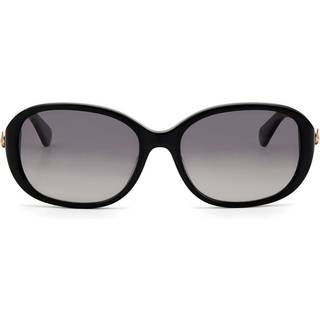 Kate Spade Izabella/G/S 807/WJ 55 Solbriller Kvinder Black - Shiny Black - 55mm