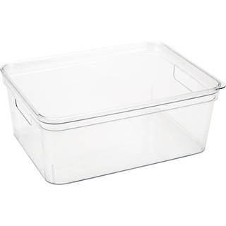 Forenkle Medium Super Clear Lidded Storage Bin
