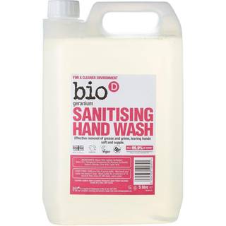 Bio-D - Antibakteriel Håndsæbe 5 L - Geranium & Grapefrugt