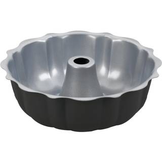 Cuisinart Chef's Classic Nonstick Bakeware 9-1/2-tommer Riftet Cake Pan Silver