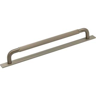 Beslag Design Handle Helix Stripe / Tray-224 - Rf Look - Knopper og dørhåndtag Aluminium Rustfrit Look - 309297-11