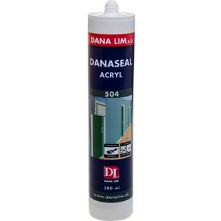 Danaseal 504 - Professionel Akrylfuge - Hvid - 300 ml