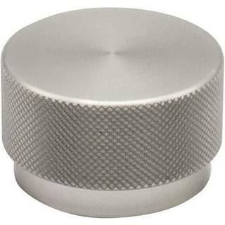 Beslag Design Graf Big 50 Knop Stainless Look - Knopper og dørhåndtag Aluminium Rustfrit Look - 370305-11