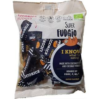Karameller med Lakrids Økologisk - 150 gram - Super Fudgio
