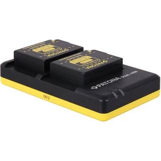 Dual hurtigoplader til Panasonic DMW-BLC12 E
