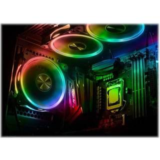 Akasa White LED Premium Cooling Fan with Addressable RGB - 120mm