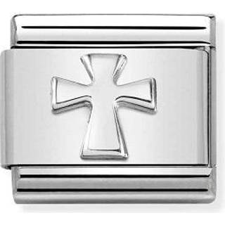 Nomination Silver Cross Charm
