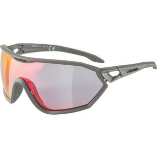 Alpina S-Way QV A8584521 143 Solbriller Mænd Grå - Matte Moon Grey - 143mm