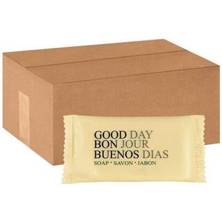 God dag GTP 390075 AMENITY BAR SOAP PLEASANT DUFT 3/4 OZ. Hvid (pakke på 1000)