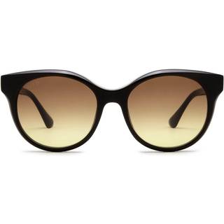 Web Kvinde WE0326 50F Solbriller Acetat Brun Mørk Brun Cat Eye Normal Skygge