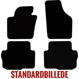 Velour måtter Fiat 500 2007-2012 - 1x hul i venstre for