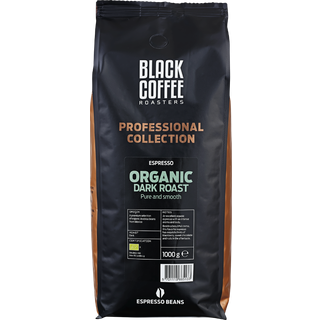 Black Coffee Roasters Organic Dark Espresso | Hele bønner (Pose á 1 kg.)