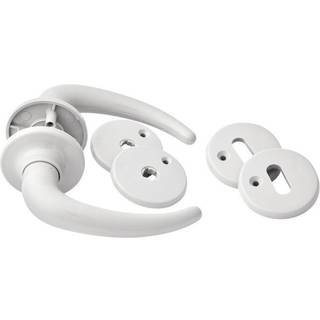 ME-FA Mefa dørgreb Coupe 4304 hvid (gennemgående)