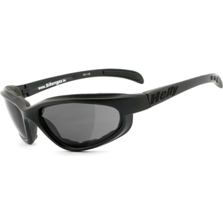 HELLY - No.1 Bikereyes | Bikerbrille, Motorrad-Sonnenbrille, Motorradbrille, winddicht, gepolstert | SEHSTÄRKE möglich | thunder 2